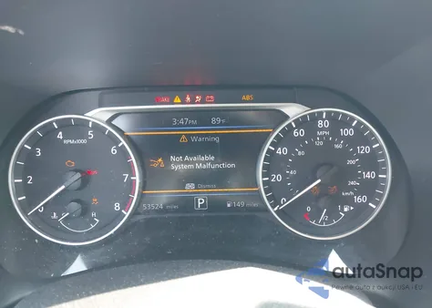 2022 Nissan Sentra Sv Xtronic Cvt z USA, uszkodzony, nr VIN 3N1AB8CV3NY317193